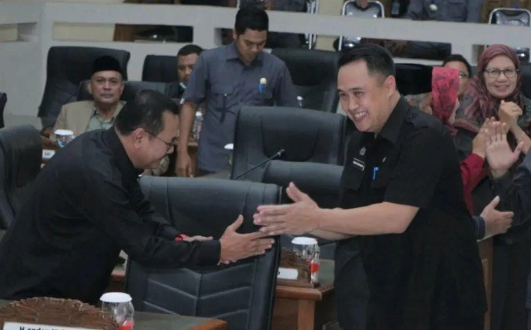 Hadiri Rapat Paripurna, Pj Bupati Lebak Iwan Kurniawan Apresiasi DPRD Lebak
