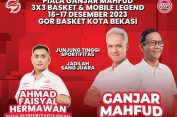 E-Sport dan TKRPP Kota Bekasi Adakan Tournament Piala Ganjar-Mahfud Mobile Legend 2023