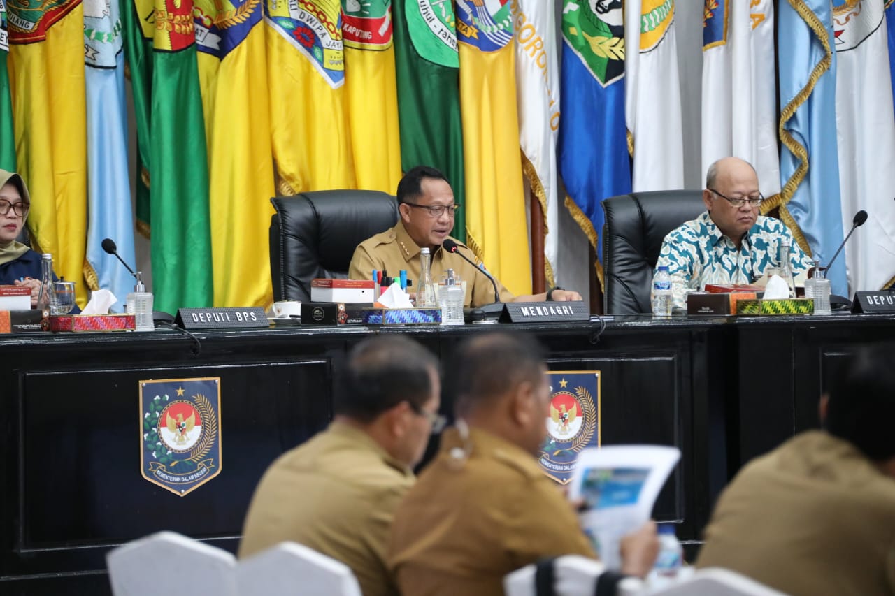 Mendagri Sampaikan Apresiasi Presiden atas Upaya Pengendalian Inflasi di Tingkat Pusat dan Daerah