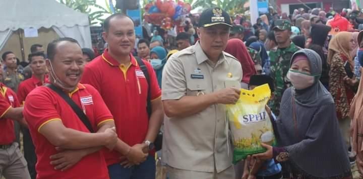 Antisipasi Kenaikan Harga Bahan Pokok, Pemkab Lebak Gelar Pasar Murah