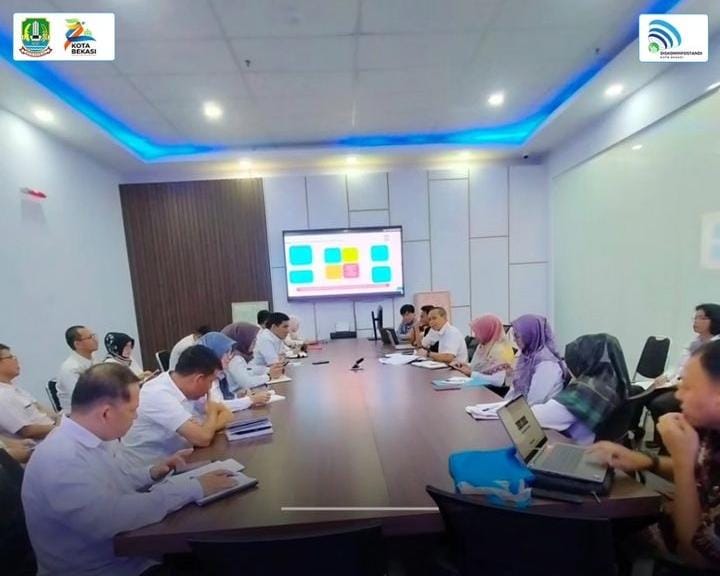 Diskominfo Kota Bekasi Review dan Evaluasi SPBE 2023