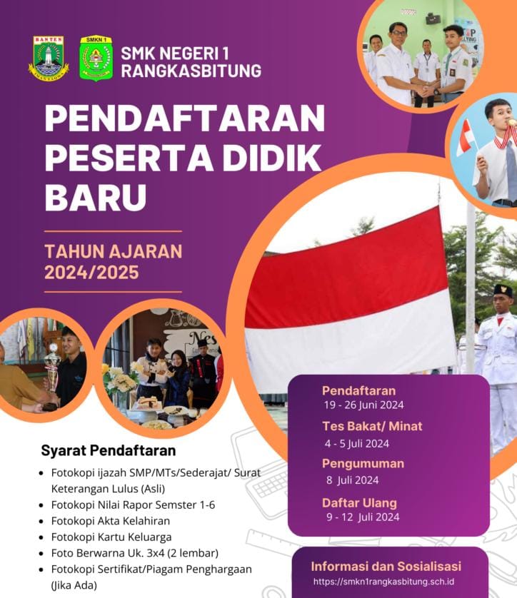 PPDB SMKN 1 Rangkasbitung Sukses dan Tanpa Pungutan