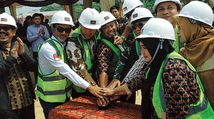 Ground Breaking Hotel Grand Keisha, Pj Bupati Lebak, Investor Diminta Akomodir Muatan Lokal