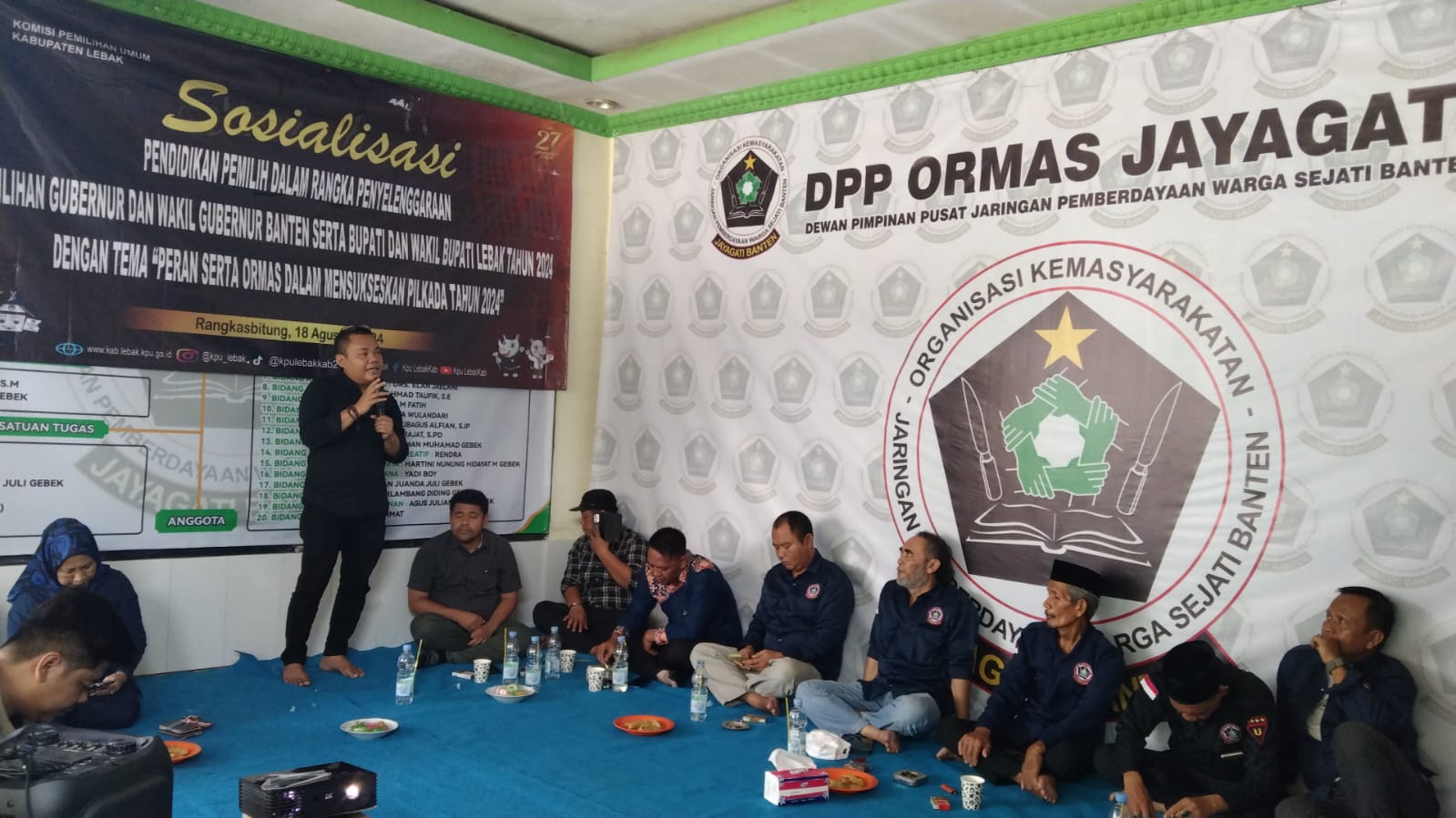 Sukseskan Pilkada 2024, KPU Lebak Gandeng Ormas Jayagati Banten