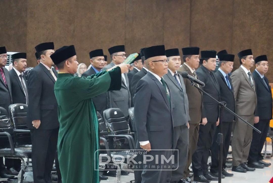 Pj Bupati Dedy Supriyadi Resmi Lantik Jaoharul Alam Sebagai Pj Sekda