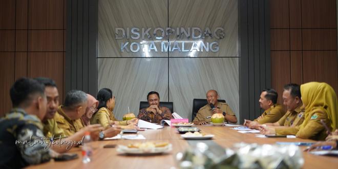 Petakan Isu Strategis, Pj. Wali Kota Malang Kunjungi Diskopindag