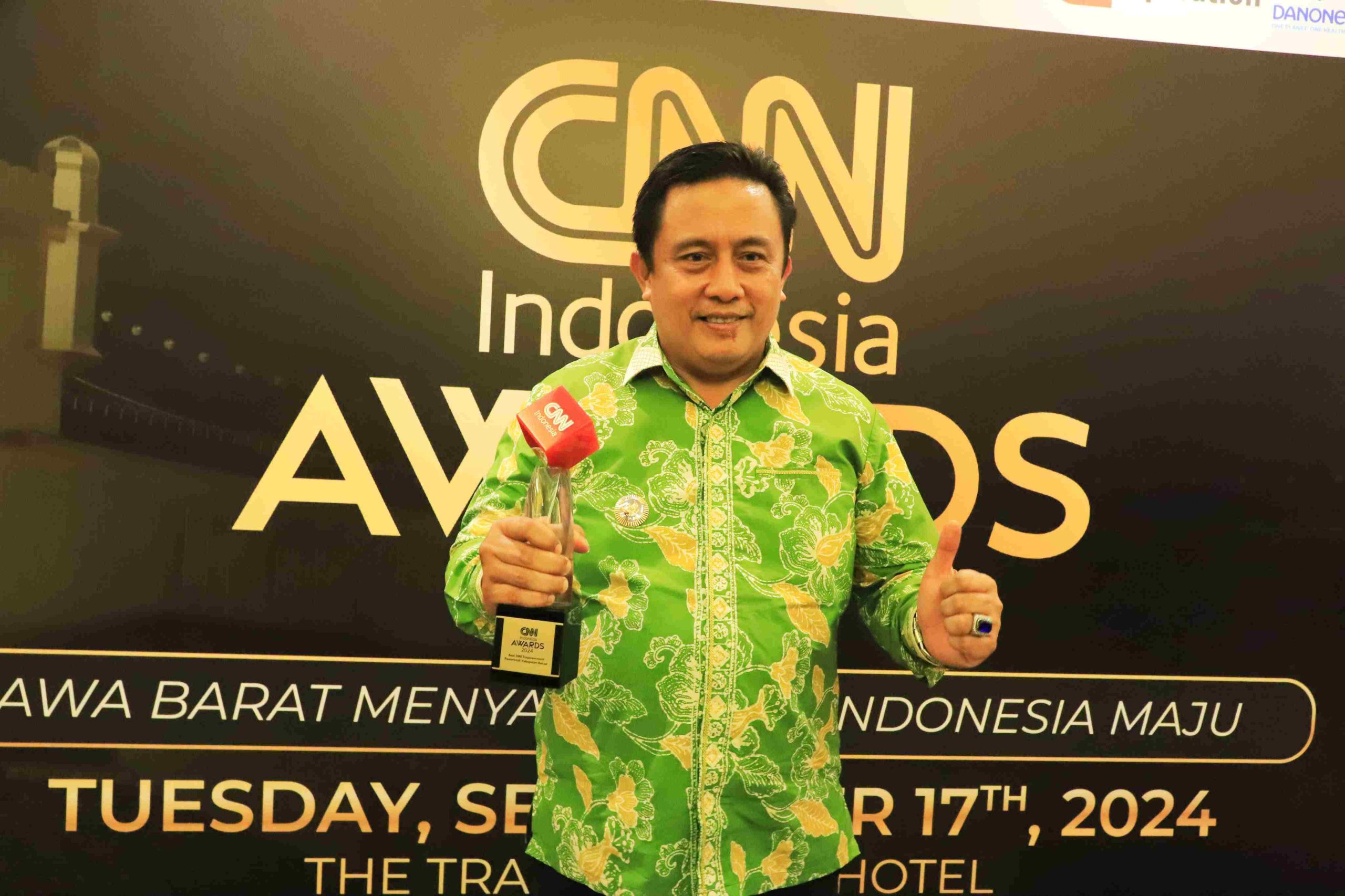Pemkab Bekasi Raih Penghargaan Best Small Mediun Enterprise Empowerment