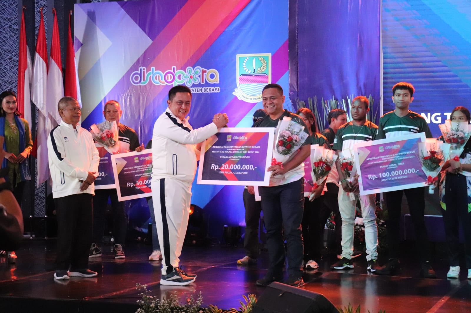 Pemkab Bekasi Rayakan Haornas ke-41 Bareng Atlet Berprestasi