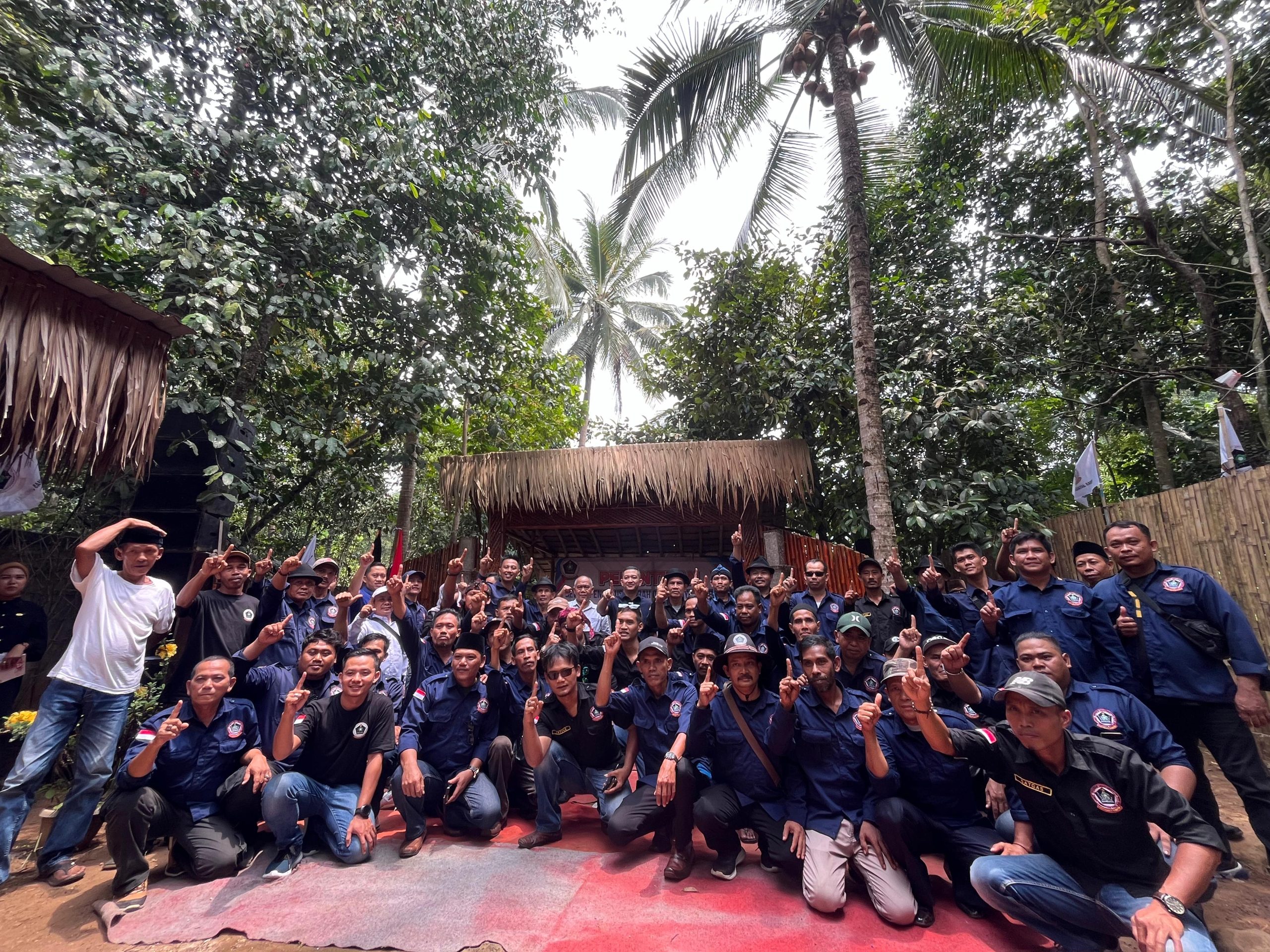 Pelantikan Pengurus Kabupaten, Ormas Jayagati Dukung Hasbi-Amir