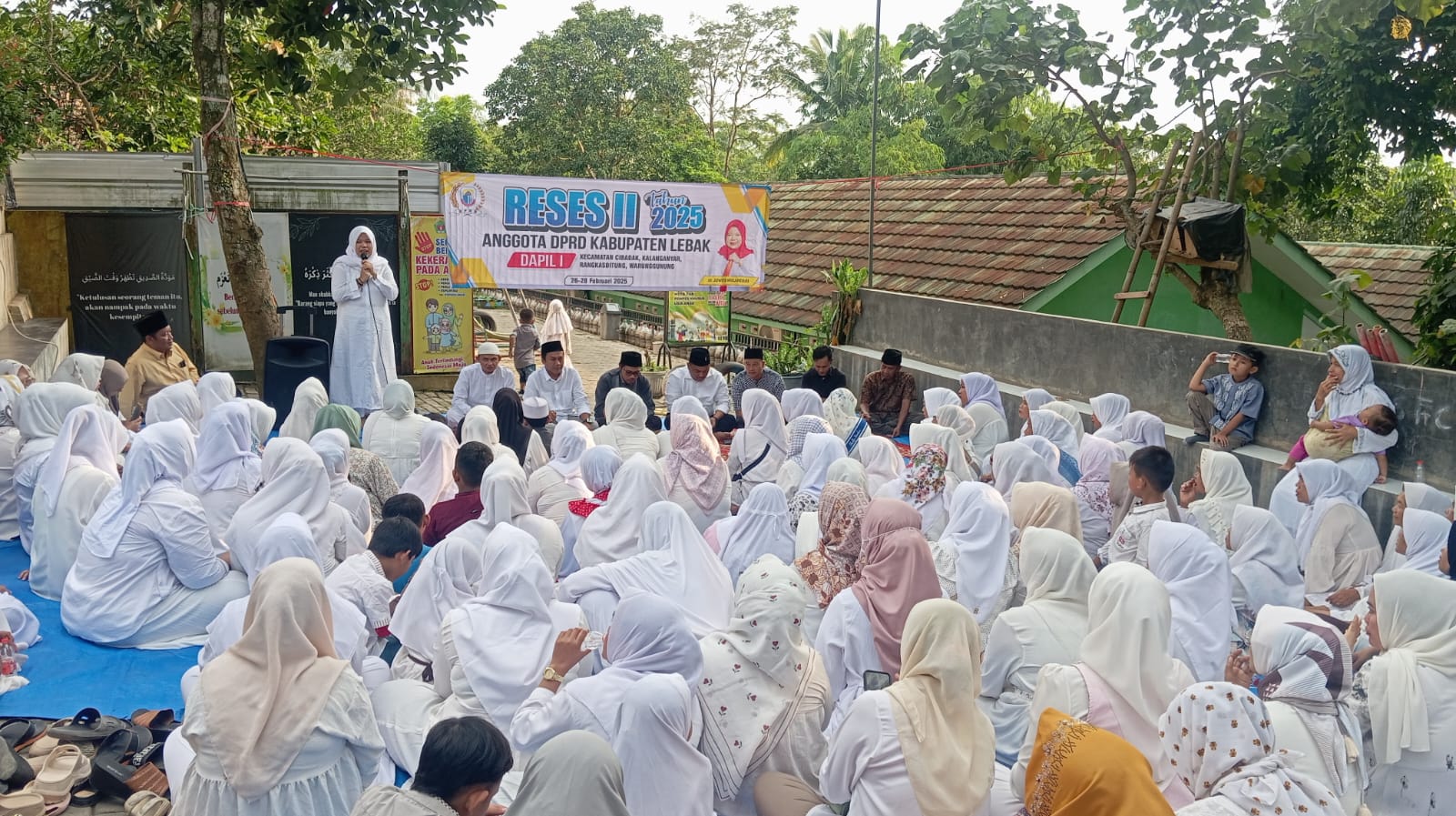 Warga Apresiasi Reses Ketua DPRD Lebak
