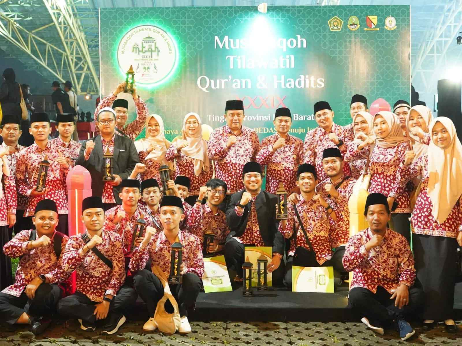Kabupaten Bekasi Raih Peringkat Kedua MTQH ke-39 Tingkat Provinsi Jawa Barat