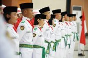 50 Anggota Paskibraka Kabupaten Bekasi Dikukuhkan, Siap Kibarkan Sang Saka Merah Putih