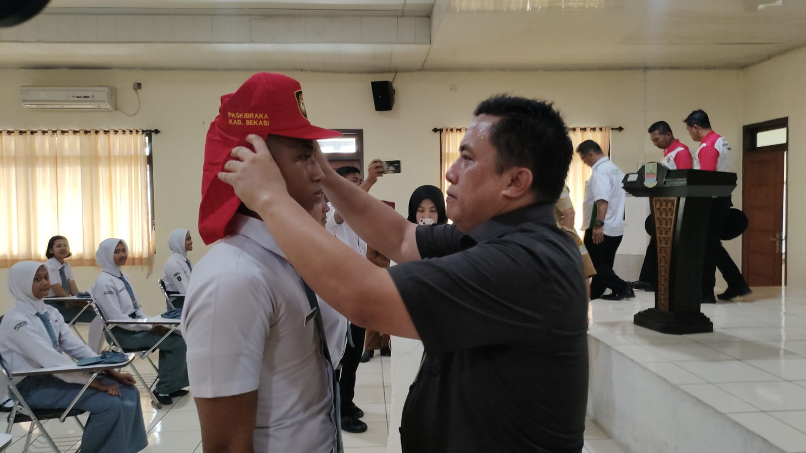 50 Pelajar Siap Kibarkan Merah Putih, Dedy Supriyadi Buka Kegiatan Pusdiklat Paskibraka