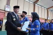 Wali Kota Bekasi Lantik PNS dan 385 PPPK Tahap II