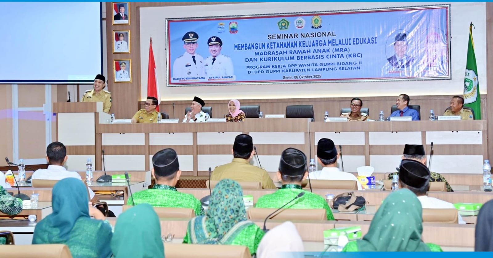 Wabup Syaiful Buka Seminar Edukasi  Madrasah Ramah Anak 