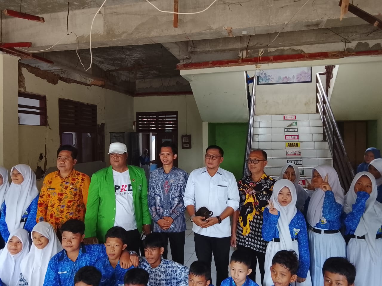 Anggota DPRD Kota Bekasi Sidak Fasilitas Pendidikan di USB SMP 62