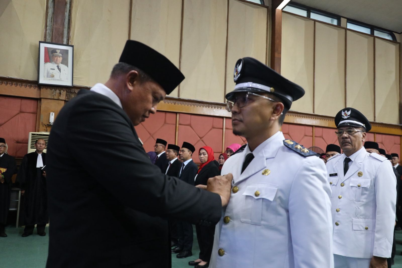 Walikota Tri Ardhianto Lantik 250 Pejabat Pemkot Bekasi