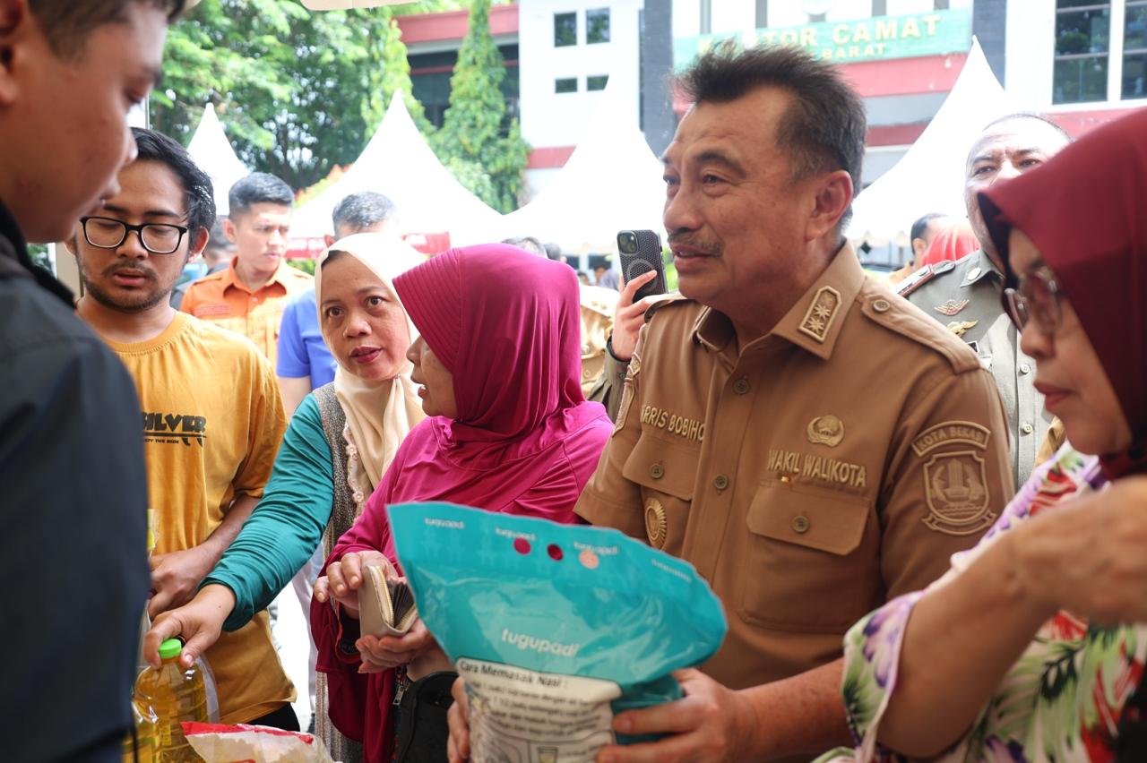 Pemkot Bekasi Gelar Operasi Pasar Murah Menekan Laju Inflasi