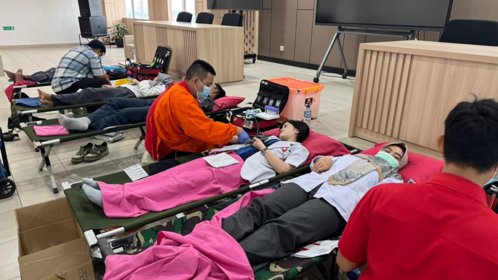 Donor Darah di RSUD CAM Kota Bekasi: 47 Kantong Darah Terkumpul
