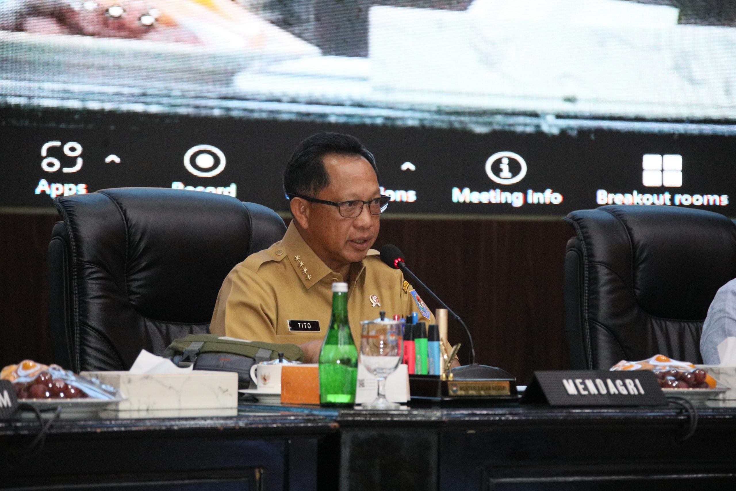Mendagri Minta Pemda Perkuat Sinergi Hadapi Potensi Bencana dan Momentum Nataru