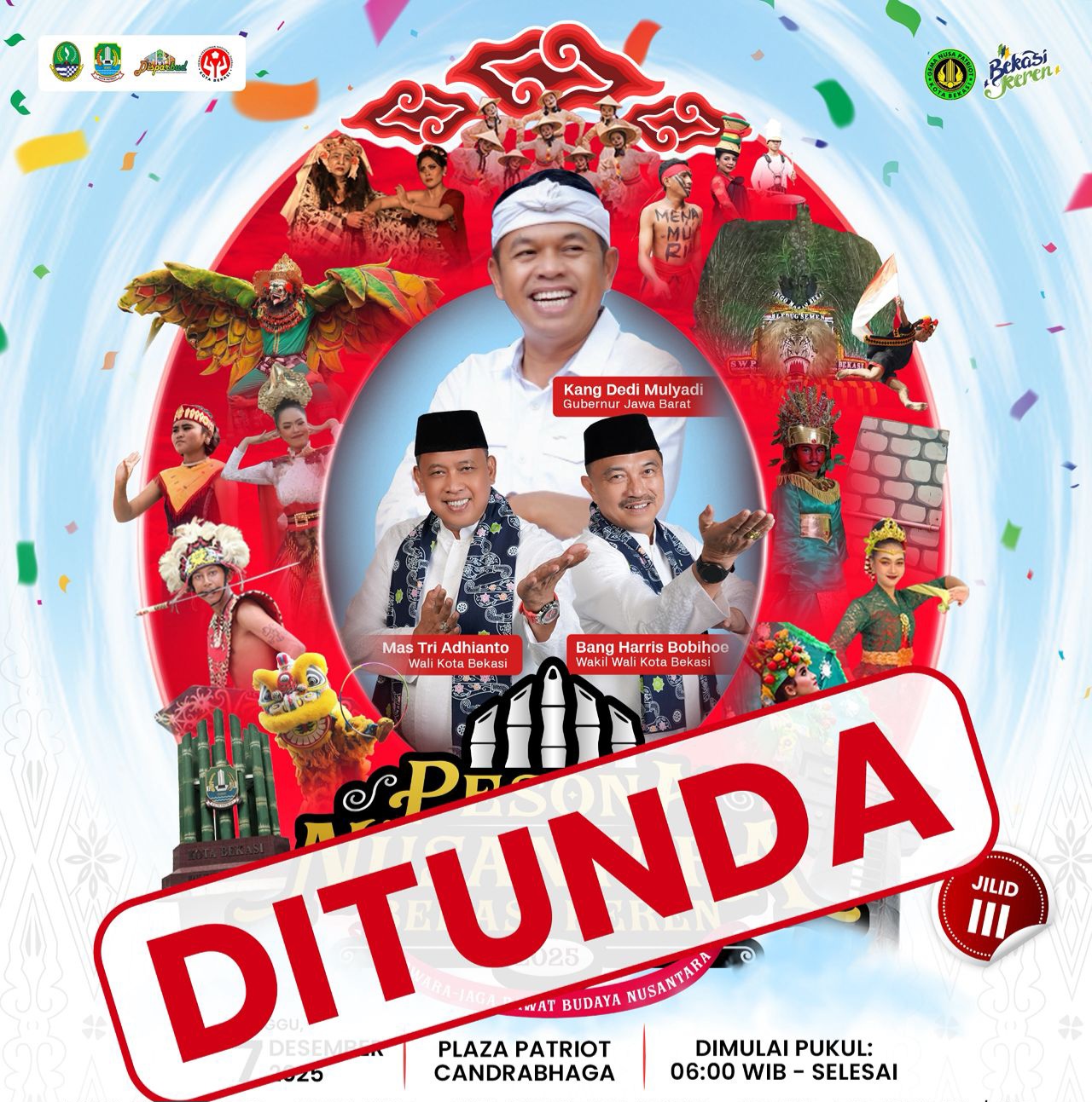 Pemkot Bekasi Tunda PNBK 2025: Utamakan Solidaritas dan Antisipasi Cuaca Ekstrem