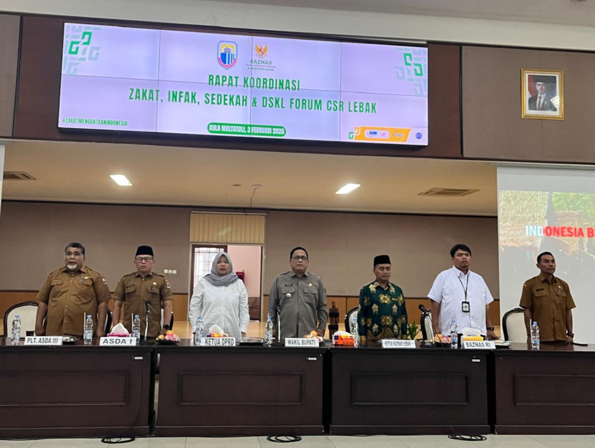 Ketua DPRD Lebak Tekankan Sinergi Lintas Sektor dalam Optimalisasi ZIS dan DSKL