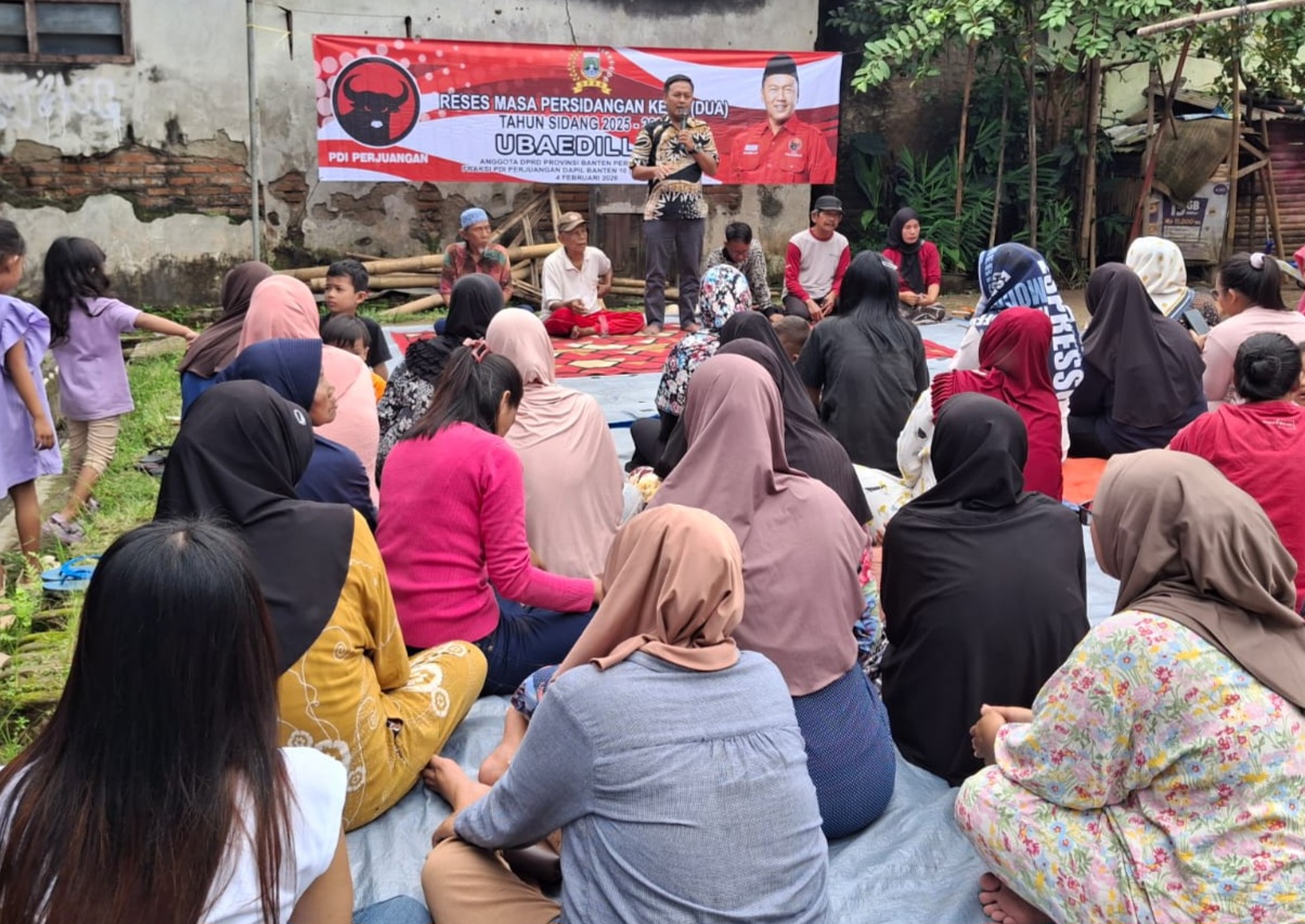 Ubaidillah Serap Aspirasi Warga Lebak, Jalan Rusak dan Lapangan Kerja Jadi Keluhan Utama