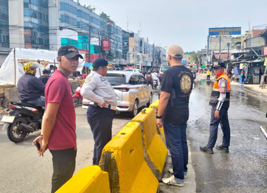 Dishub Bekasi Atur Lalu Lintas Setelah Relokasi Pasar Tumpah SGC