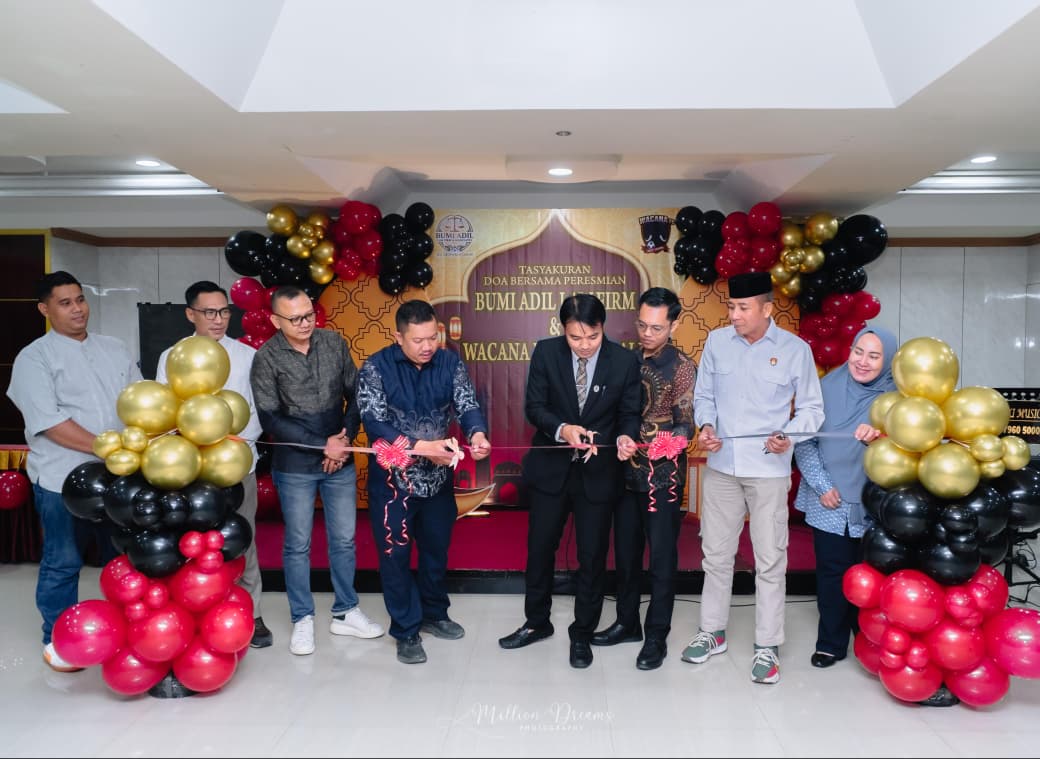 Praktisi Hukum Lampung Dirikan Bumi Adil Law Firm dan Komunitas Fun Football