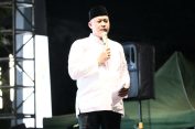 Ribuan Warga Padati Bekasi Bershalawat, Tri Adhianto Ajak Perkuat Taqwa