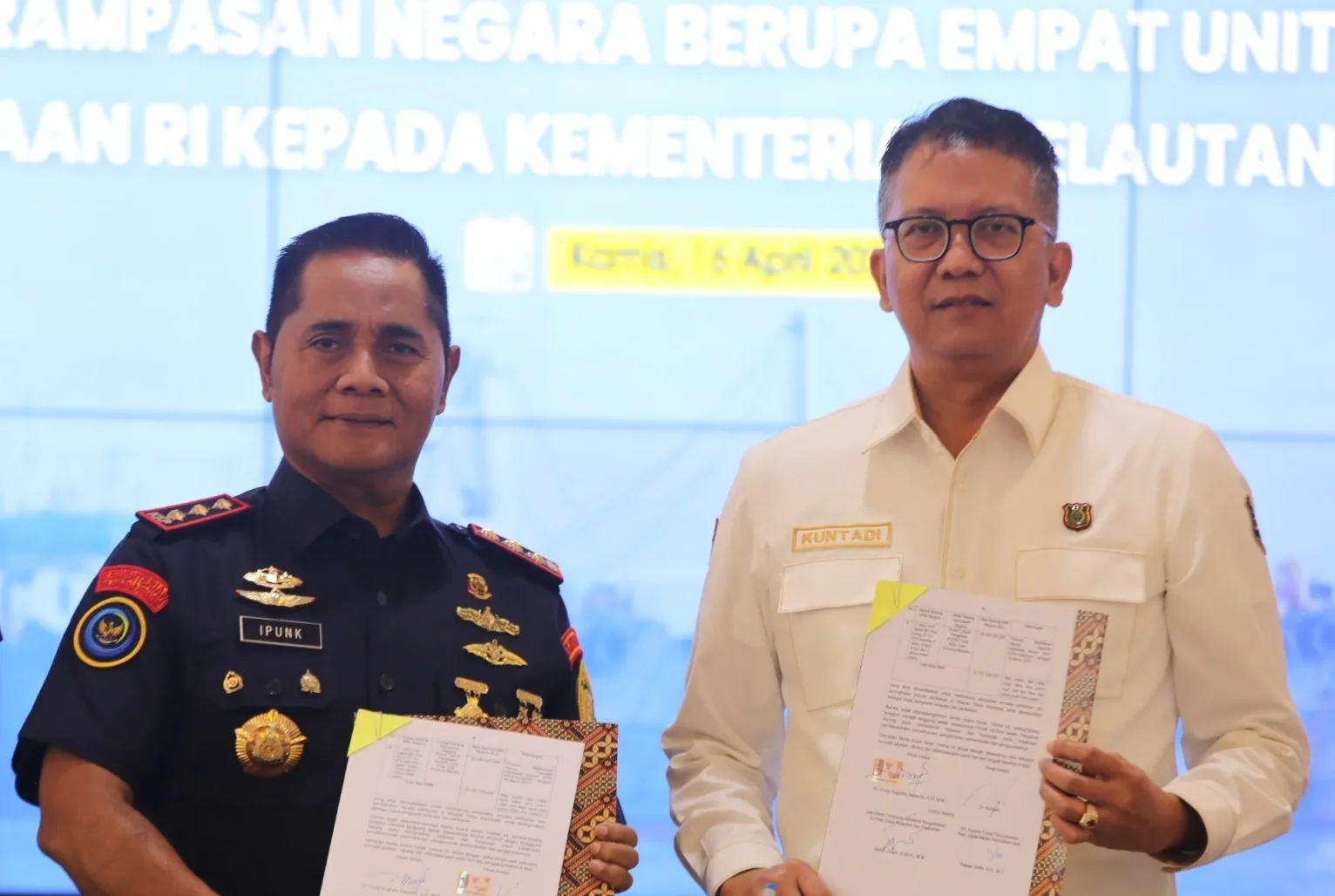 Kejaksaan Serahkan Empat Kapal Rampasan ke KKP untuk Perkuat Pengawasan Perikanan