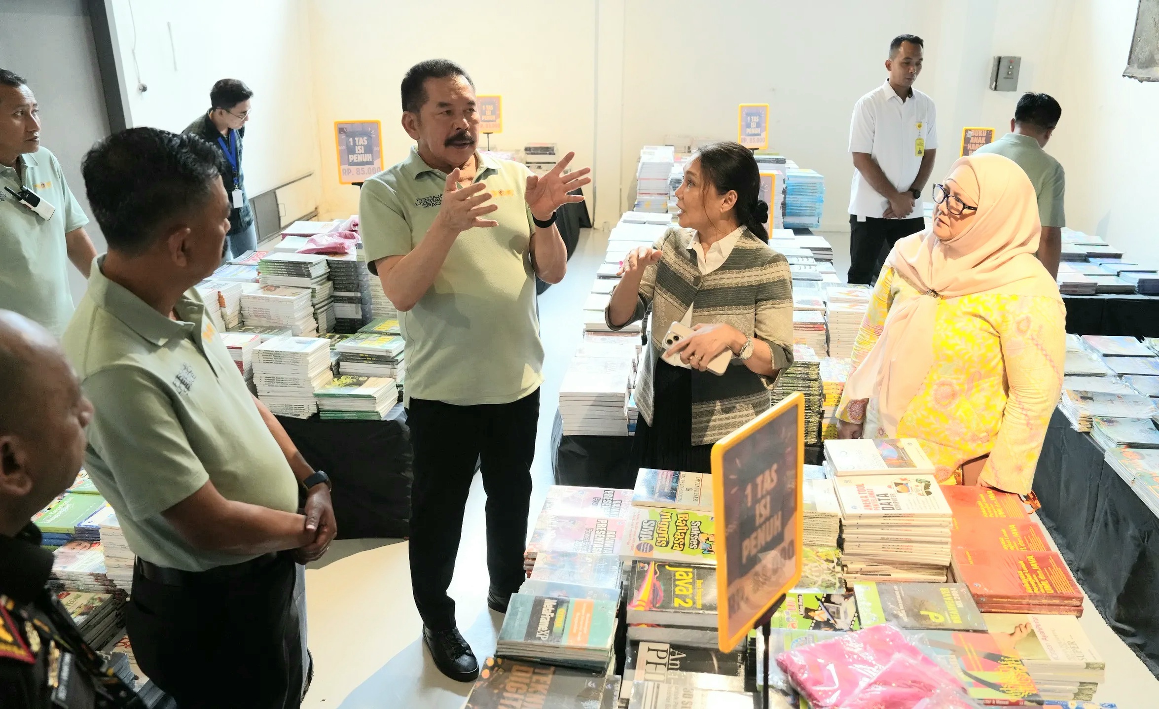 Jaksa Agung Wajibkan Jaksa Membaca, Persaja Literacy Space 2026 Dibuka