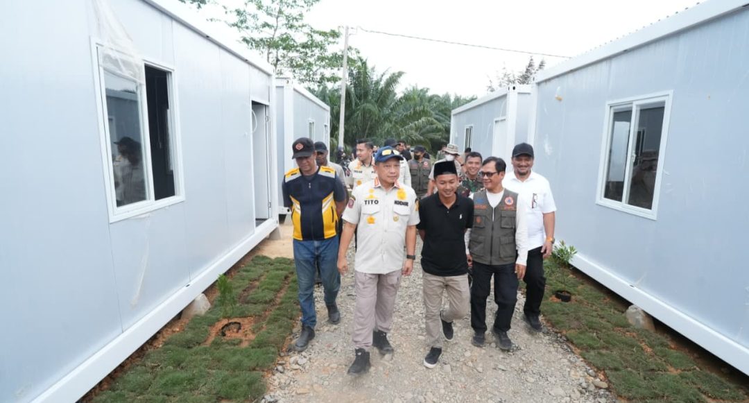 163 Huntara di Aceh Tamiang Hampir Selesai, Warga Segera Menempati