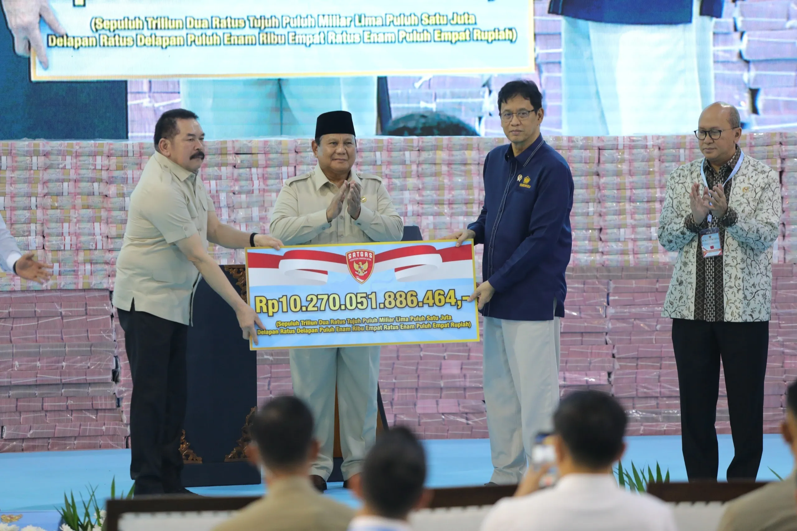 Satgas PKH Serahkan Rp10,27 Triliun ke Negara, Jutaan Hektare Hutan Dikuasai Kembali