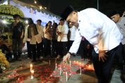 Wawali Bekasi Pimpin Doa dan Tabur Bunga untuk Korban Kecelakaan Kereta