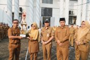 Dinkes Pandeglang Juara Lomba Pilah Sampah Antar OPD