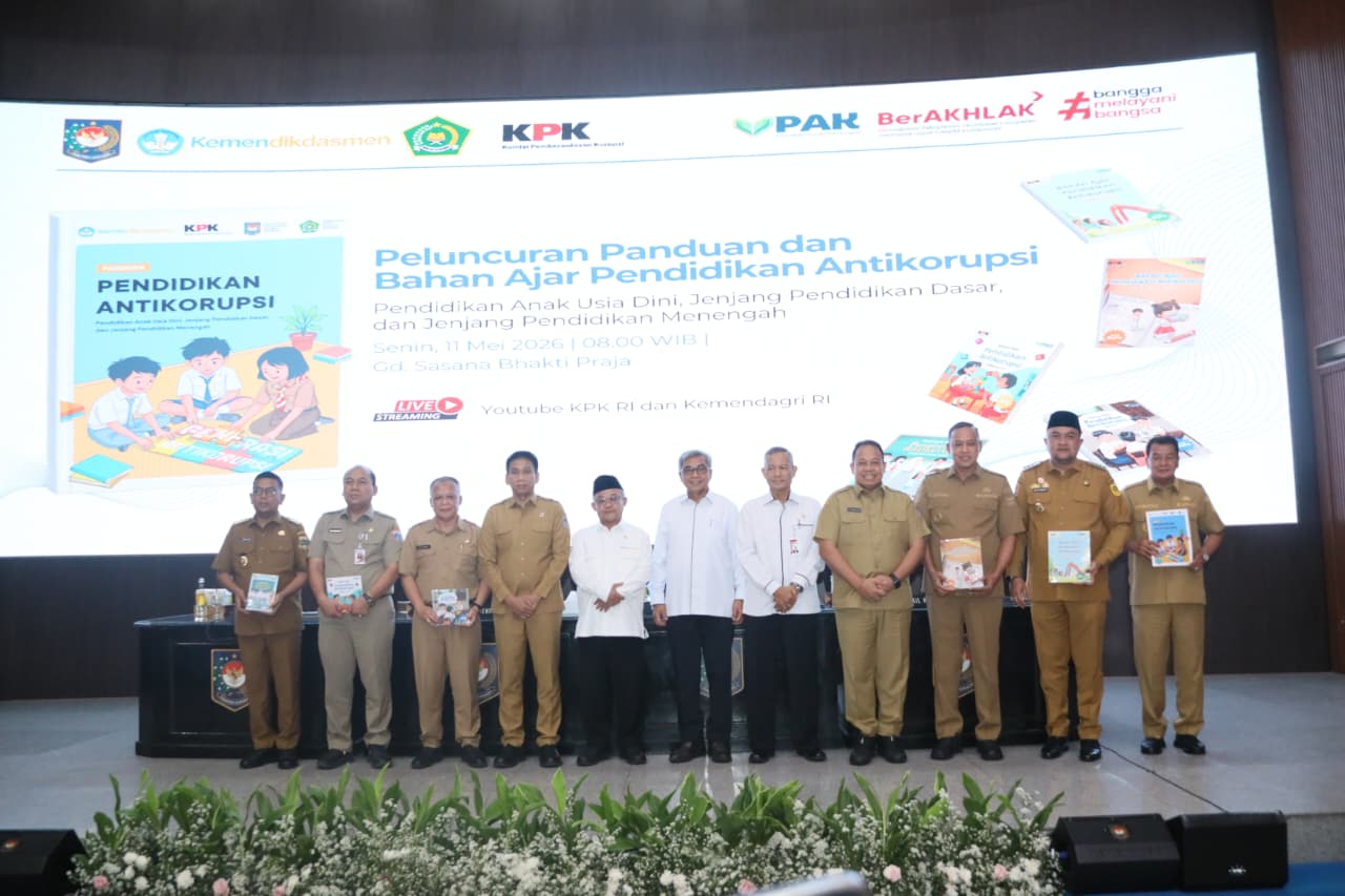Wamendagri Apresiasi Peluncuran Panduan Pendidikan Antikorupsi