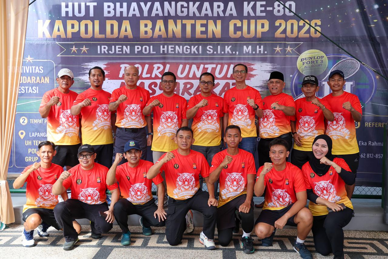 Gubernur Banten Apresiasi Pembinaan Tenis, Dorong Prestasi Menuju PON 2032