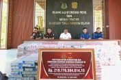 Uang Negara Rp1,4 Triliun Berhasil Dipulihkan, Kejati Sumsel Terima Pengembalian Rp219,77 Miliar