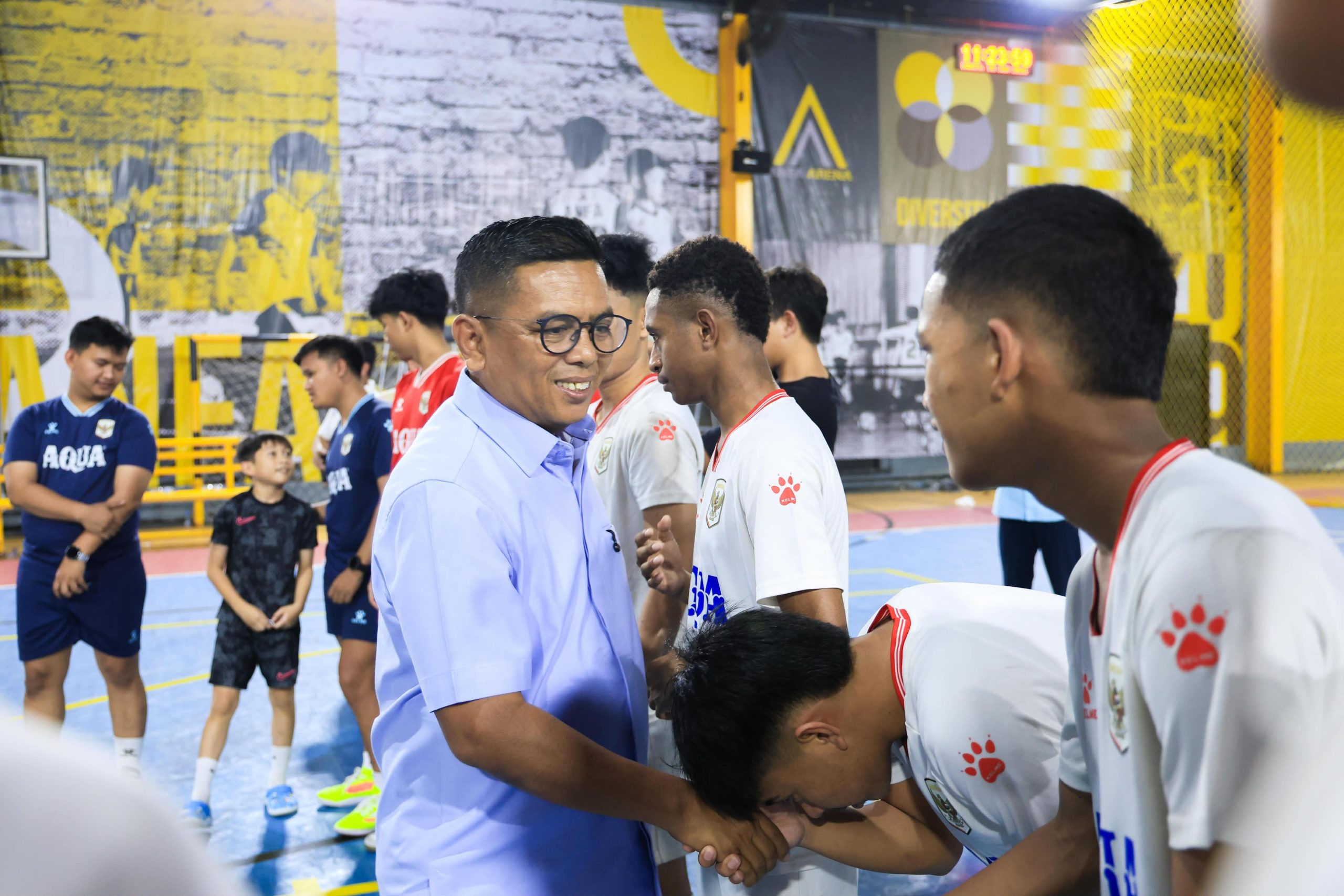 Andra Soni Turun Langsung! Kapten Timnas Futsal U-17 Asal Banten Dapat Dukungan Semangat