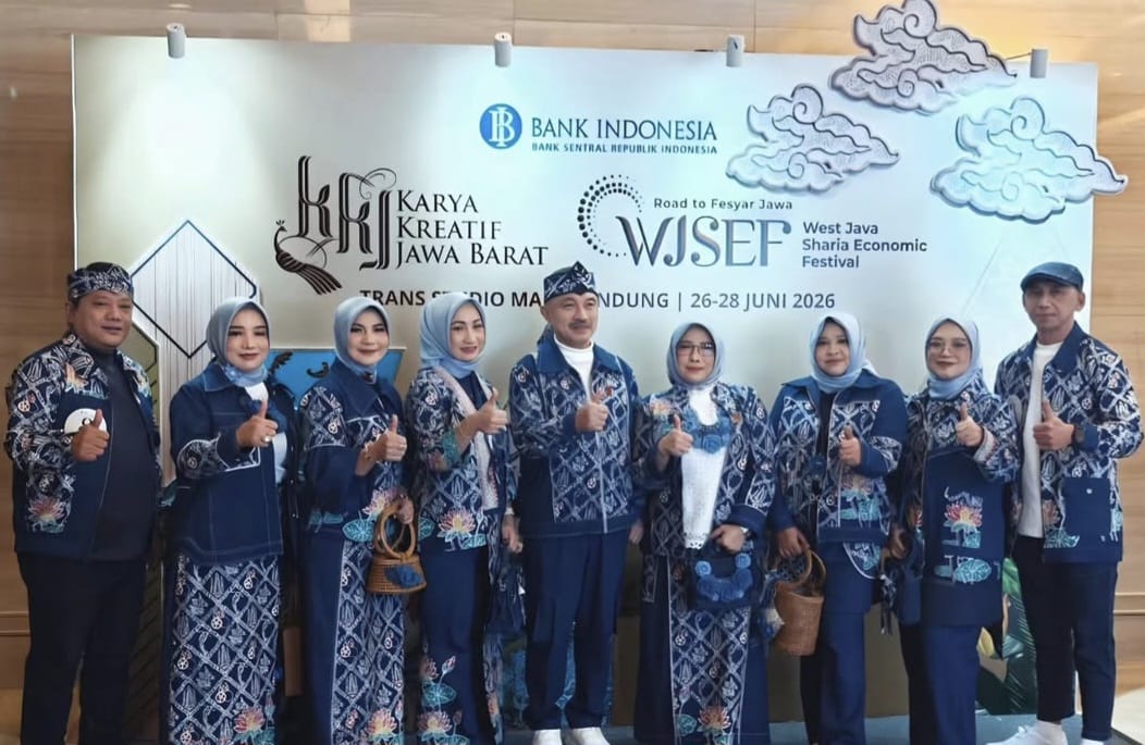 Abdul Harris Promosikan Batik Khas Bekasi di Sunda Karsa Fest 2026