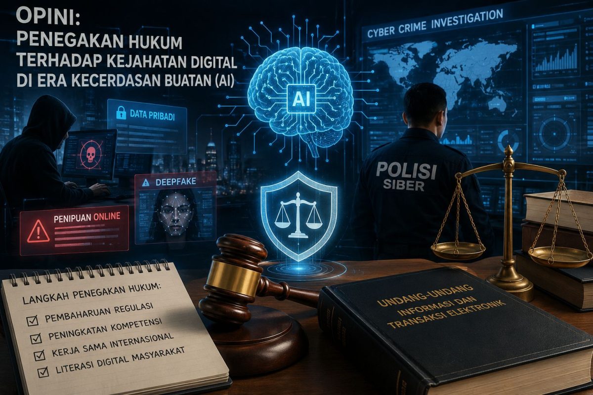Penegakan Hukum terhadap Kejahatan Digital di Era Kecerdasan Buatan (AI)