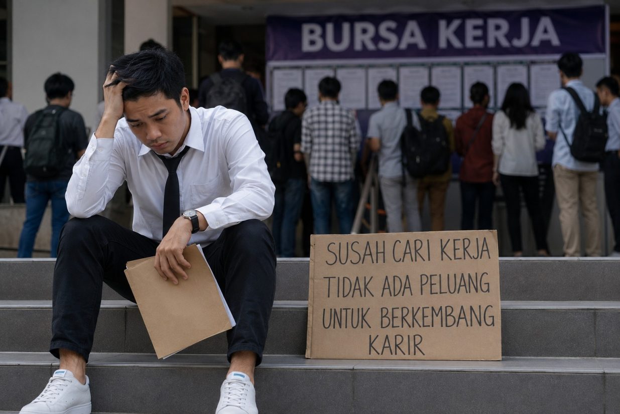 Lapangan Kerja di Indonesia Kian Sulit, Peluang Pengembangan Karier Masih Terbatas