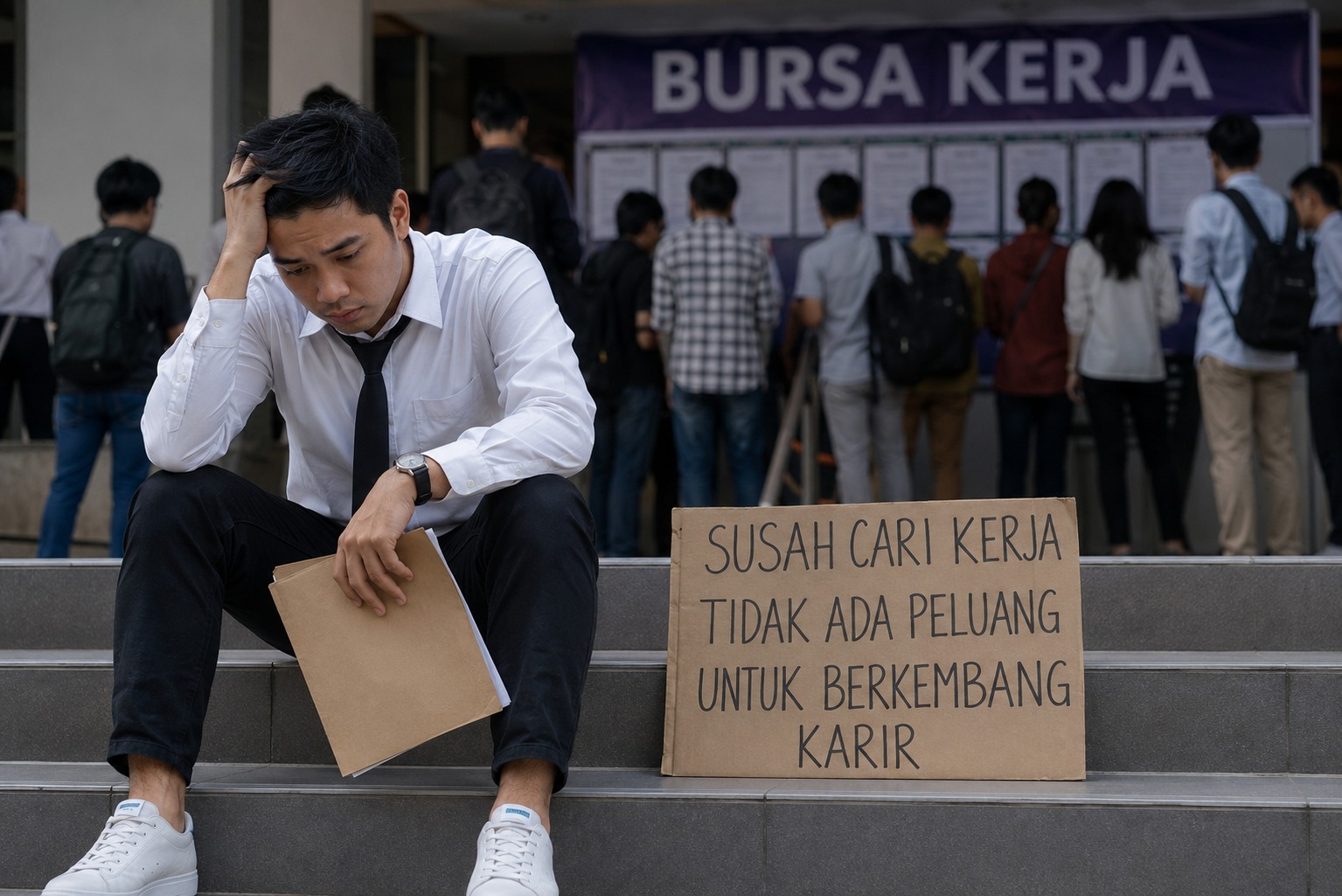 Lapangan Kerja di Indonesia Kian Sulit, Peluang Pengembangan Karier Masih Terbatas