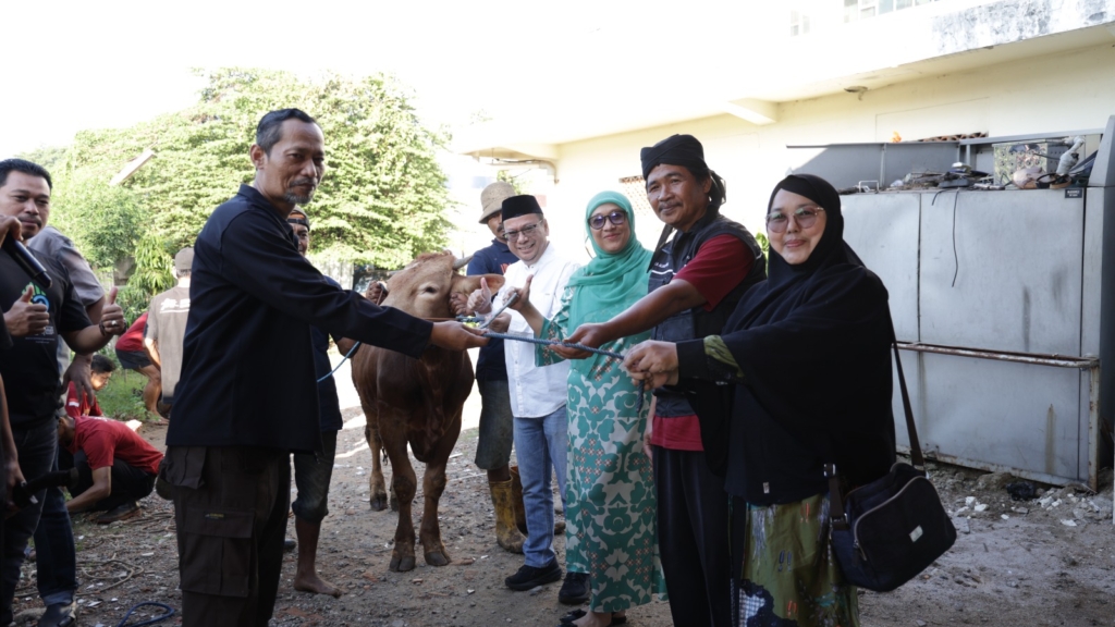 Rayakan Idul Adha, RSUD CAM Gelar Pemotongan Hewan Kurban