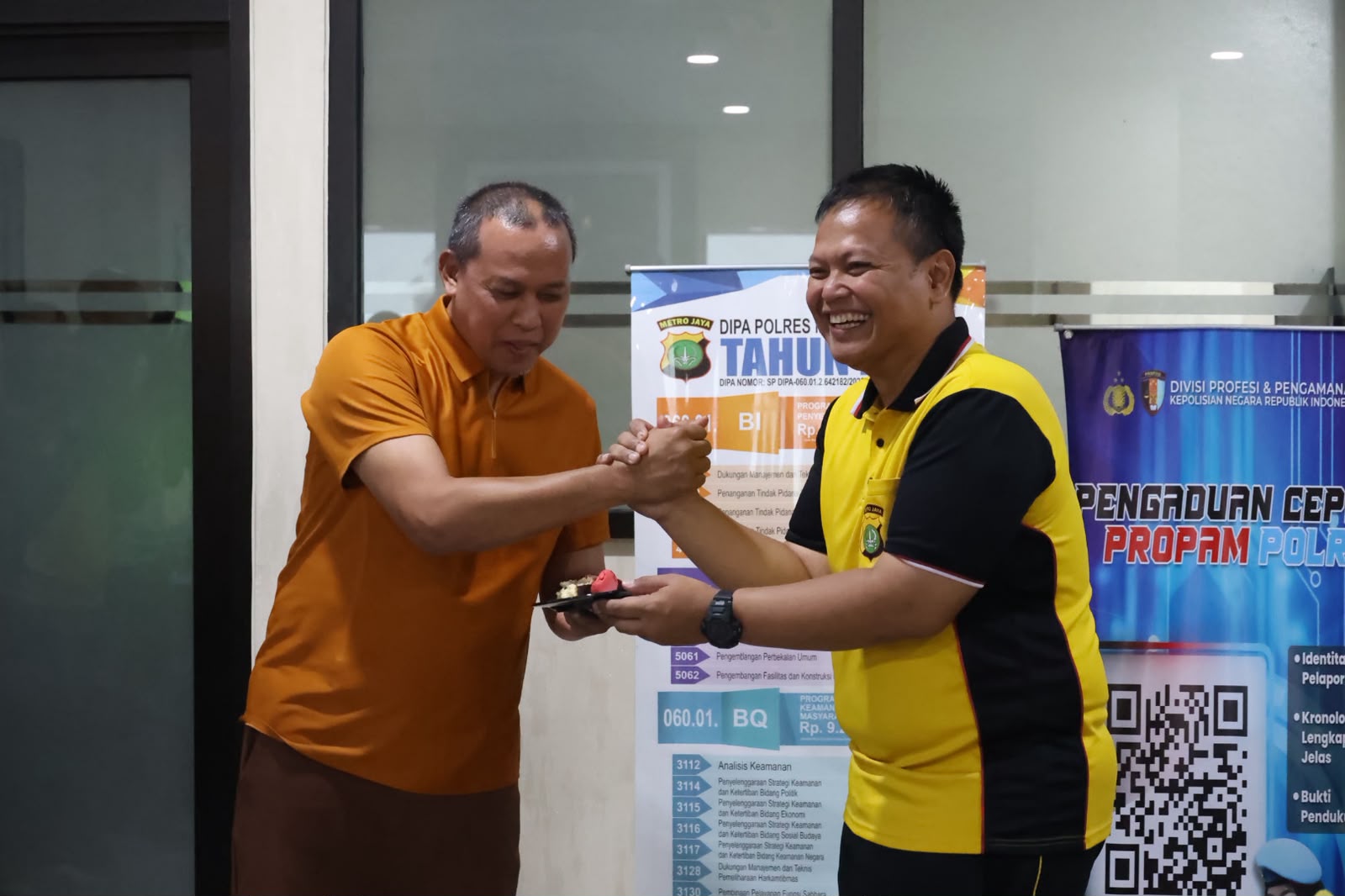 HUT Bhayangkara ke-80, Tri Adhianto Perkuat Sinergi dengan Polres Metro Bekasi Kota