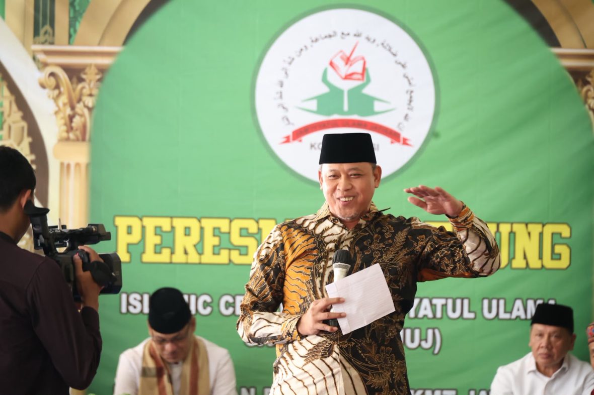 Tri Adhianto Resmikan Islamic Center Jamiyyatul Ulama Jatisari, Perkuat Pembinaan Umat