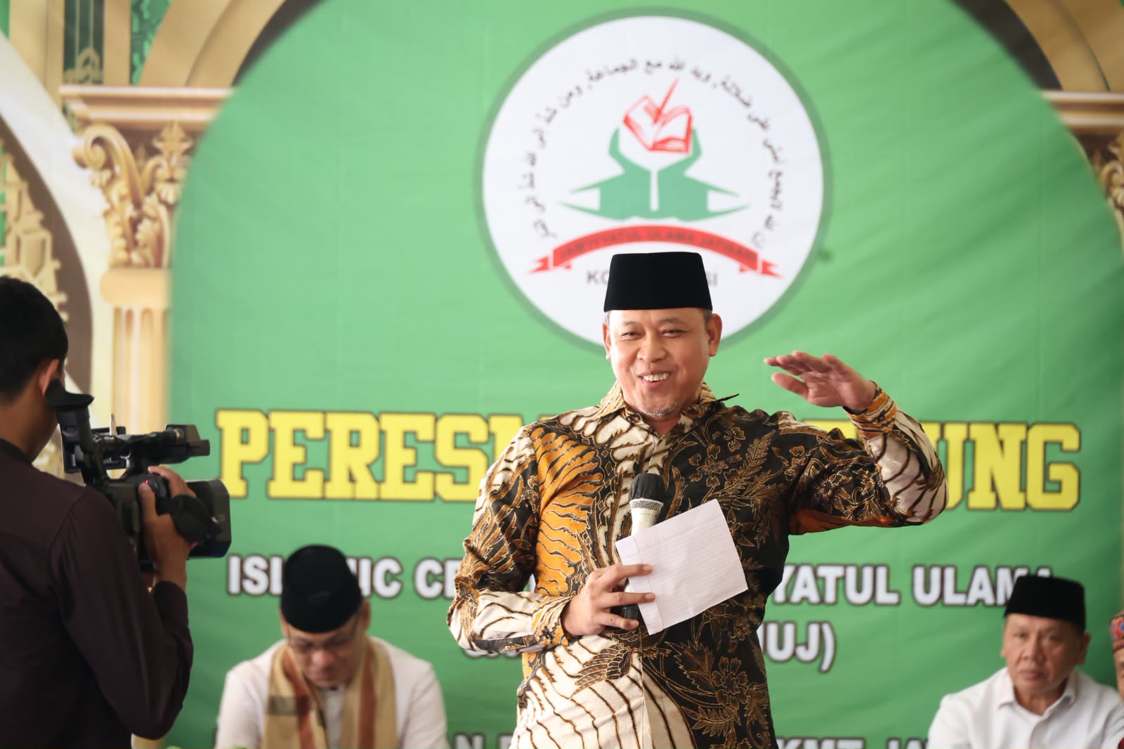 Tri Adhianto Resmikan Islamic Center Jamiyyatul Ulama Jatisari, Perkuat Pembinaan Umat