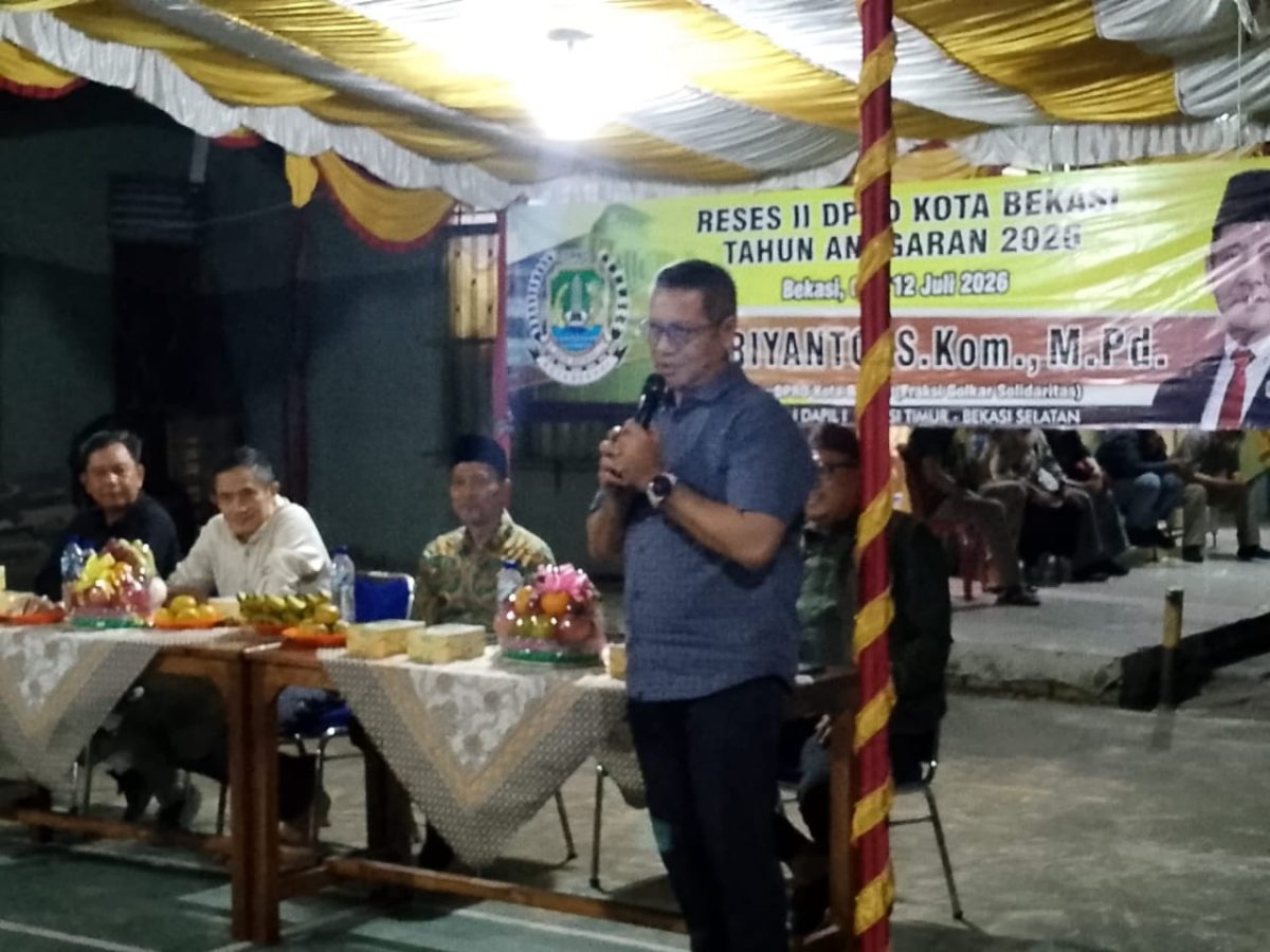 Anggota DPRD Kota Bekasi Daryanto Serap Aspirasi Warga Aren Jaya, Usulan Jogging Track hingga Ambulans