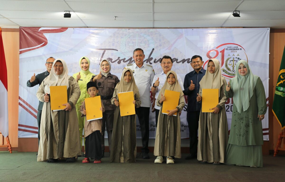 Kejari Kota Bekasi Dampingi Penetapan Wali Lima Anak Yatim Piatu